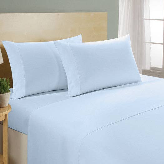Bundle Coastal Style 3-Piece Reversible Quilt Set + 1000% Thread Count Sheets