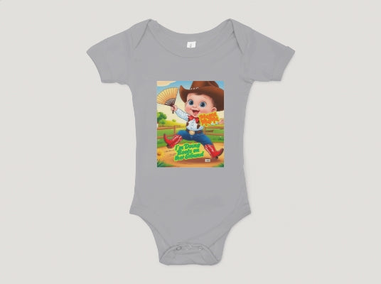 Boots On the Ground, Trail Riding, Country Line Dancing Baby Onesies