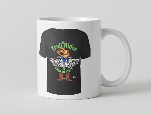 Trail Riding, Boots on the Ground MUGS