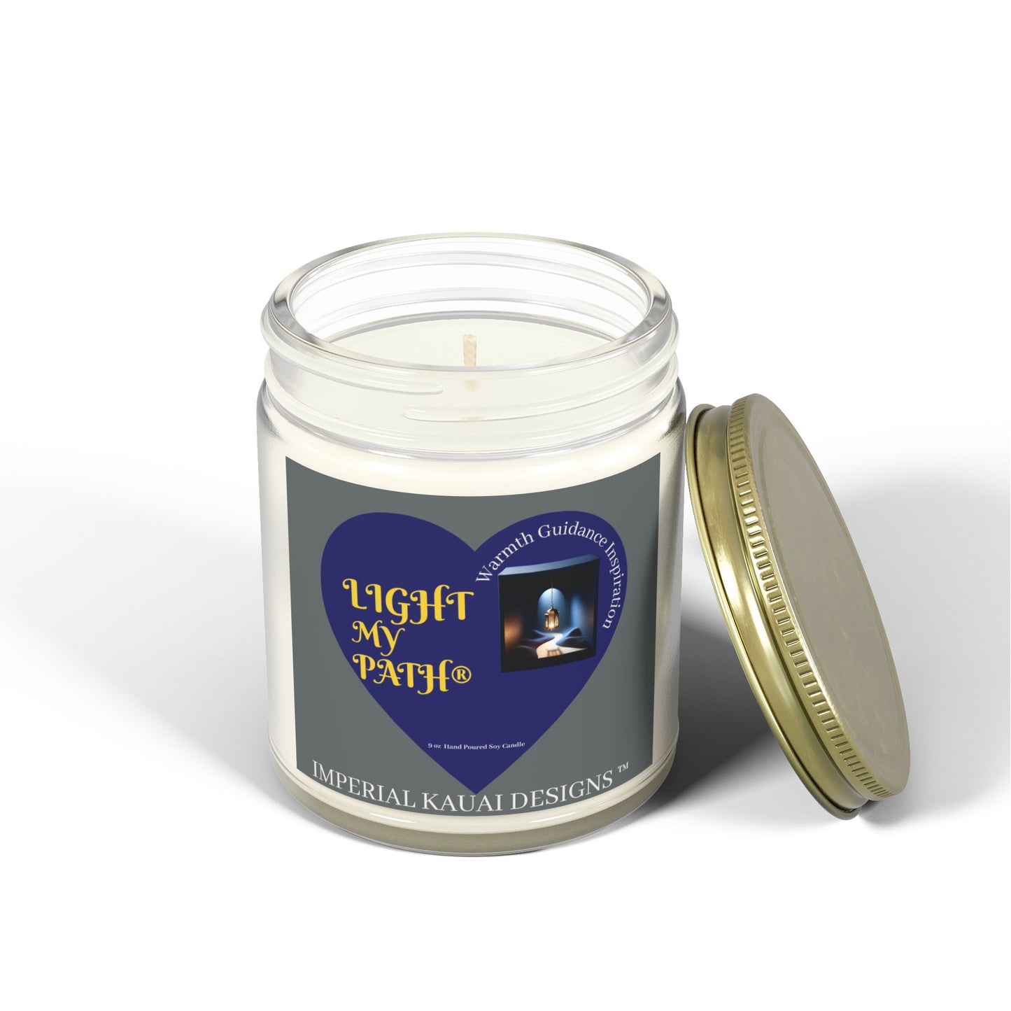 9 oz Calming Fragrant Candles, Aromatic Relaxation, Meditation Gifts, Home Decor, Heartfelt Present, Self-Care Essentials