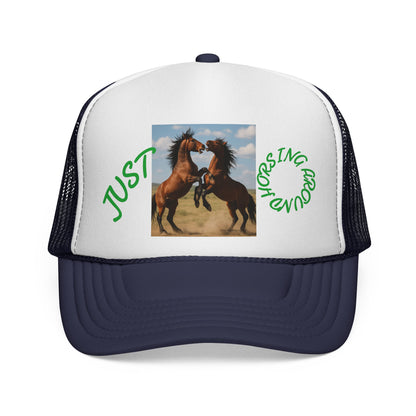 Horsing Around Stallion Rodeo Hats, Trucker Hats, Country Line Dancing, Animal Lover Hats