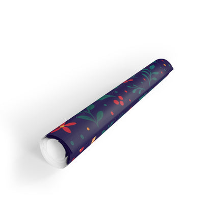 Festive Gift Wrapping Paper Roll, Christmas Wrapping Paper, Holiday Gift Wrap, Seasonal Paper, Eco-Friendly Gift Wrap
