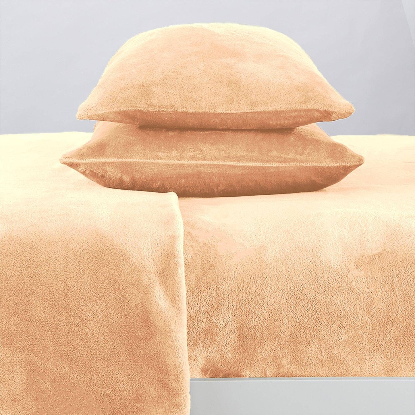 Luxurious Solid Jewel-Toned Plush Sheet Sets - Velvet Luxe Collection