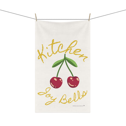 Charming Cherry Kitchen Tea Towels, Cute Home Decor, Kitchen Essentials, Gifts for Home Cooks, Seasonal Kitchen Accessories