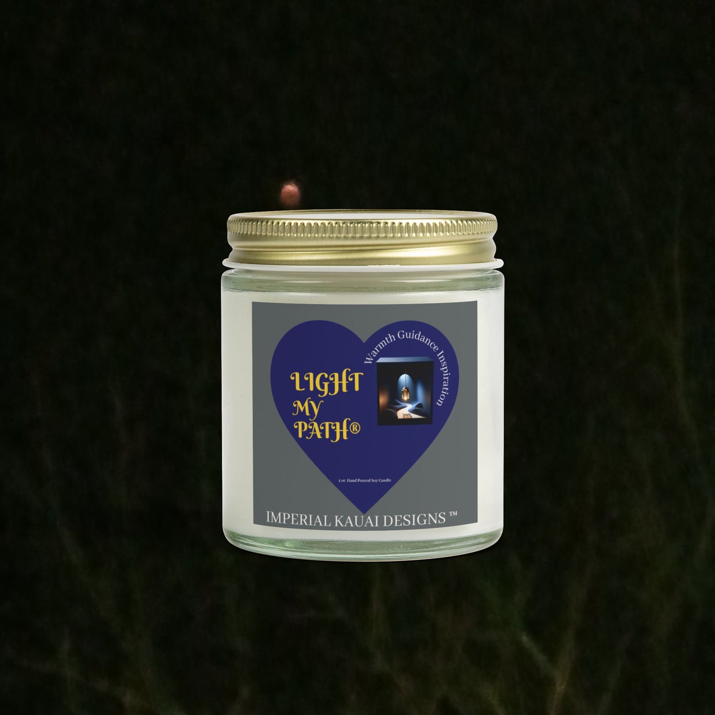 4 oz Special Blood Moon Light, Calming Scented Candles, Aromatic Relaxation, Meditation Gifts, Home Decor, Heartfelt Present, Self-Care Essentials