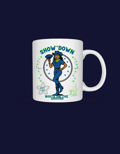 Trail Riding Boots on the Ground-Country Line Dancing MUGS