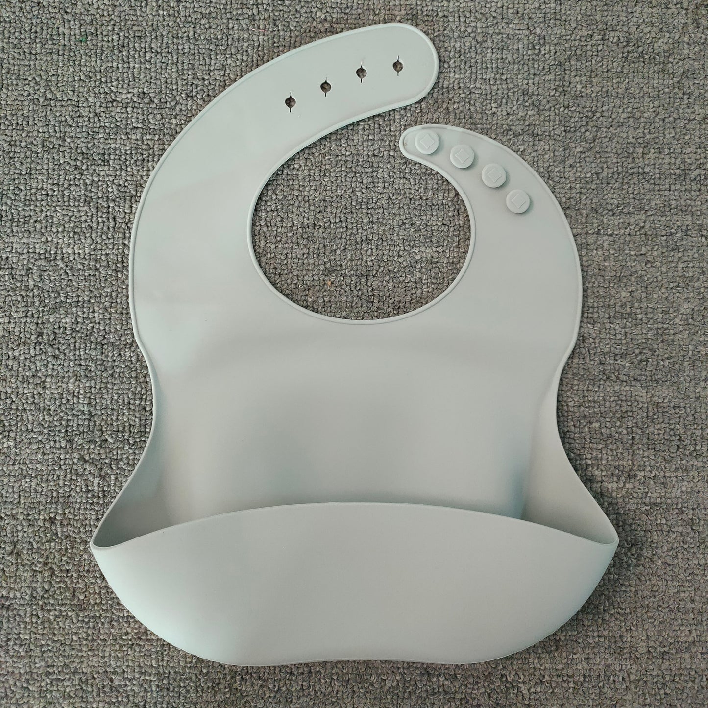 Silicone Baby Bib w/ Food Catcher