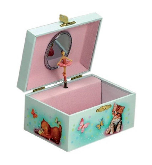 Musical Kitten Jewelry Box