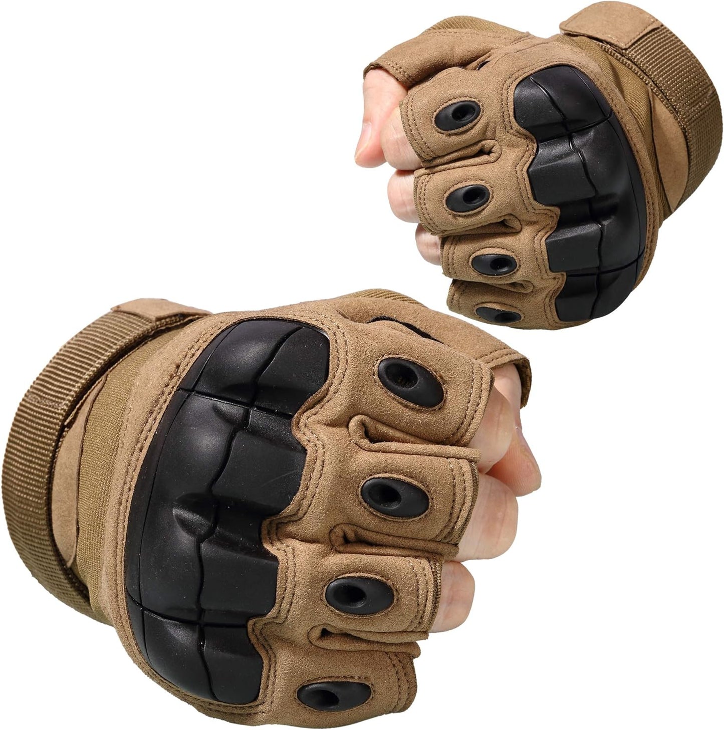 Tactical Fingerless Gloves for Motorbike Motorcycle Cycling Climbing Hiking Hunting Gloves