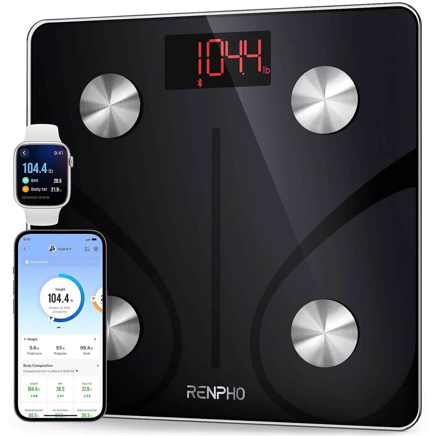 RENPHO Smart Scale Human Weight