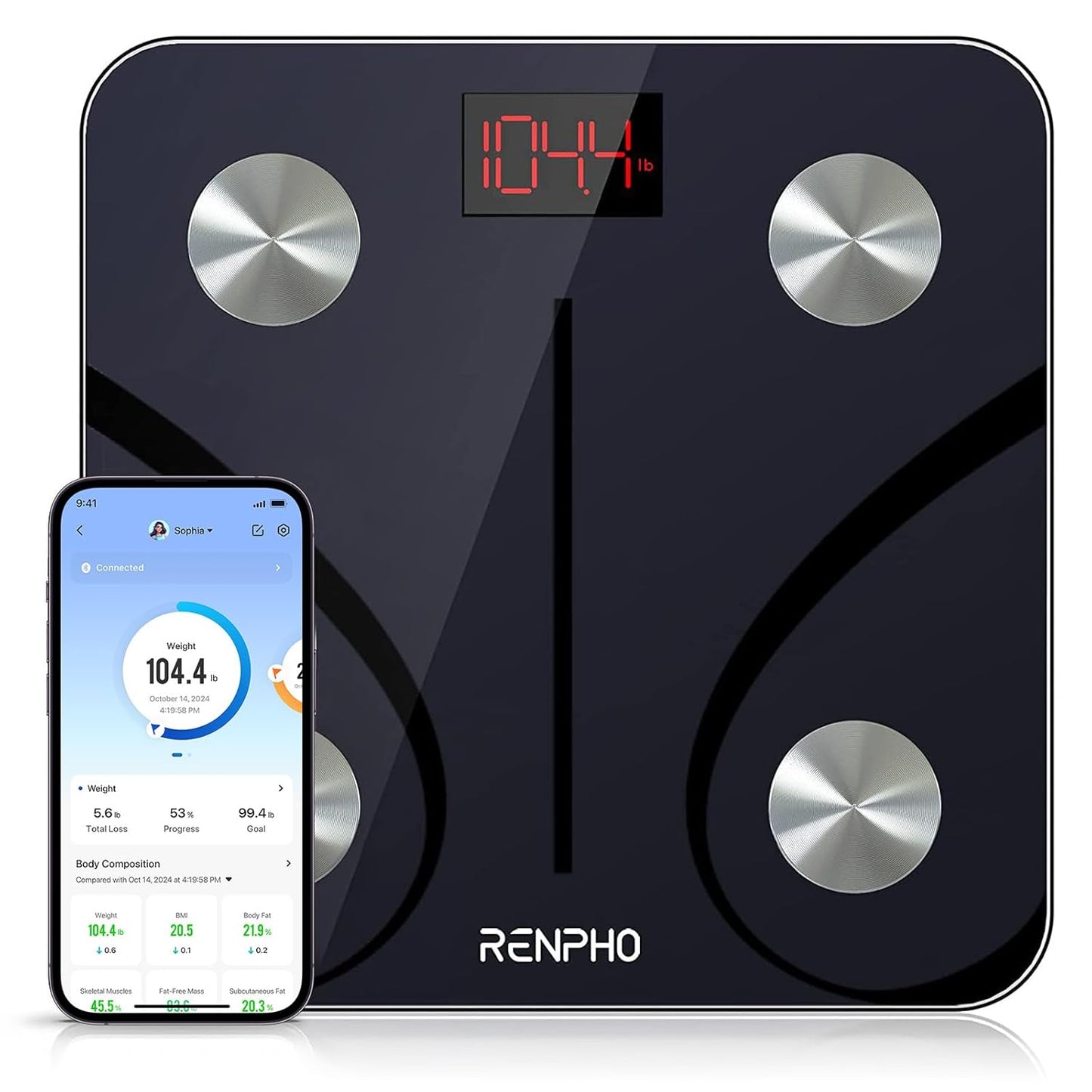 RENPHO Smart Scale Human Weight