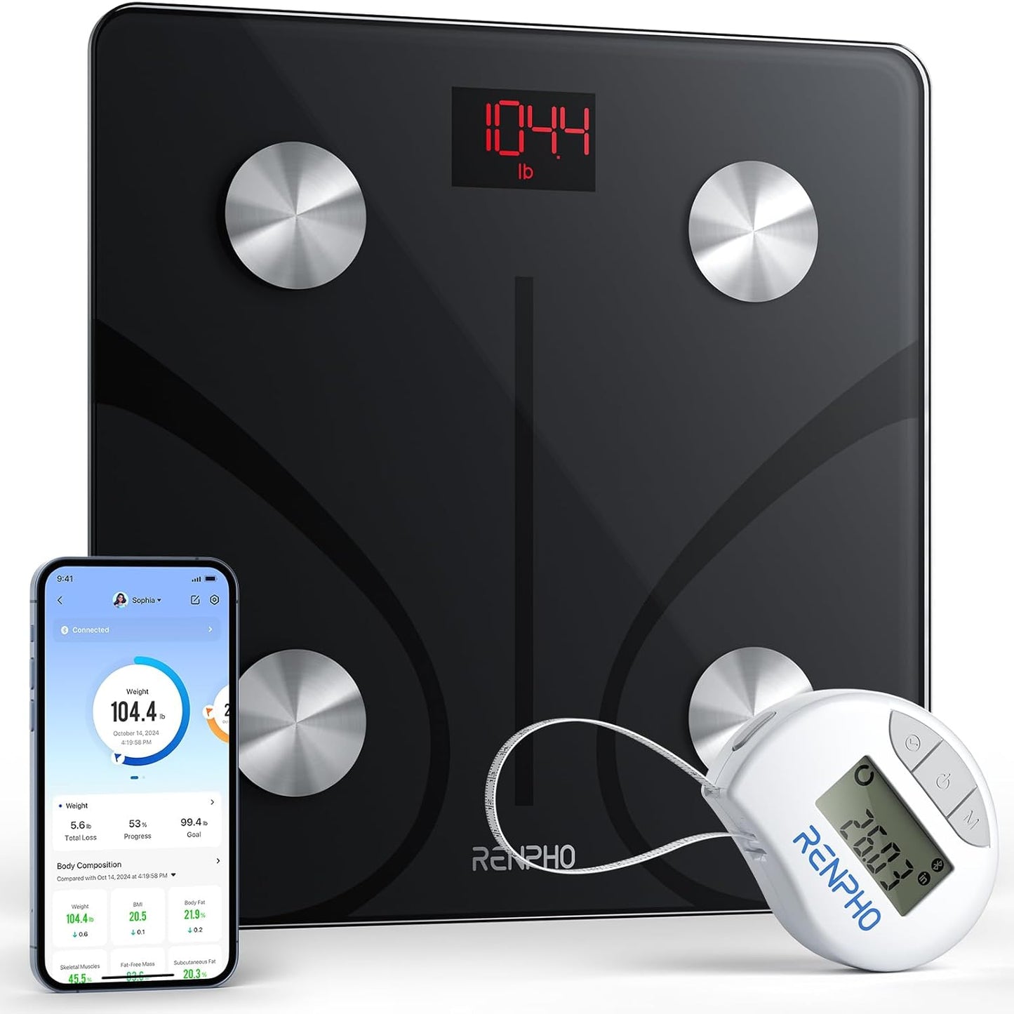 RENPHO Smart Scale Human Weight