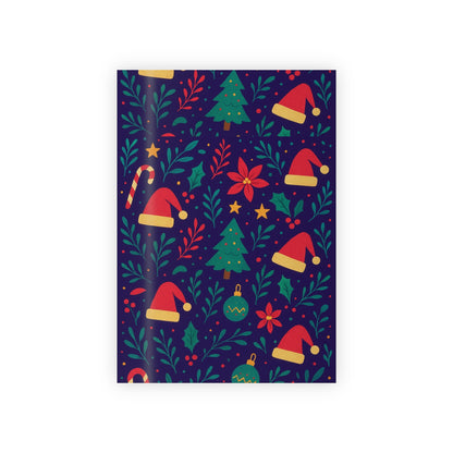 Festive Gift Wrapping Paper Roll, Christmas Wrapping Paper, Holiday Gift Wrap, Seasonal Paper, Eco-Friendly Gift Wrap