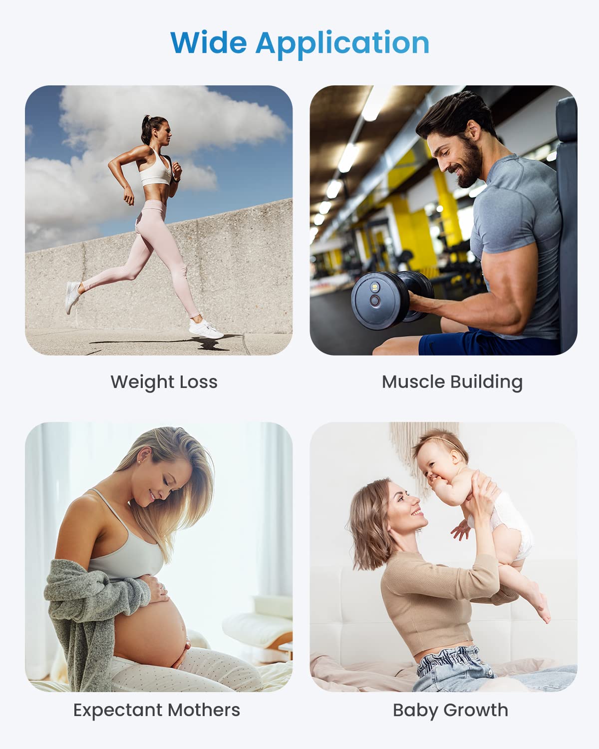 RENPHO Smart Scale Human Weight