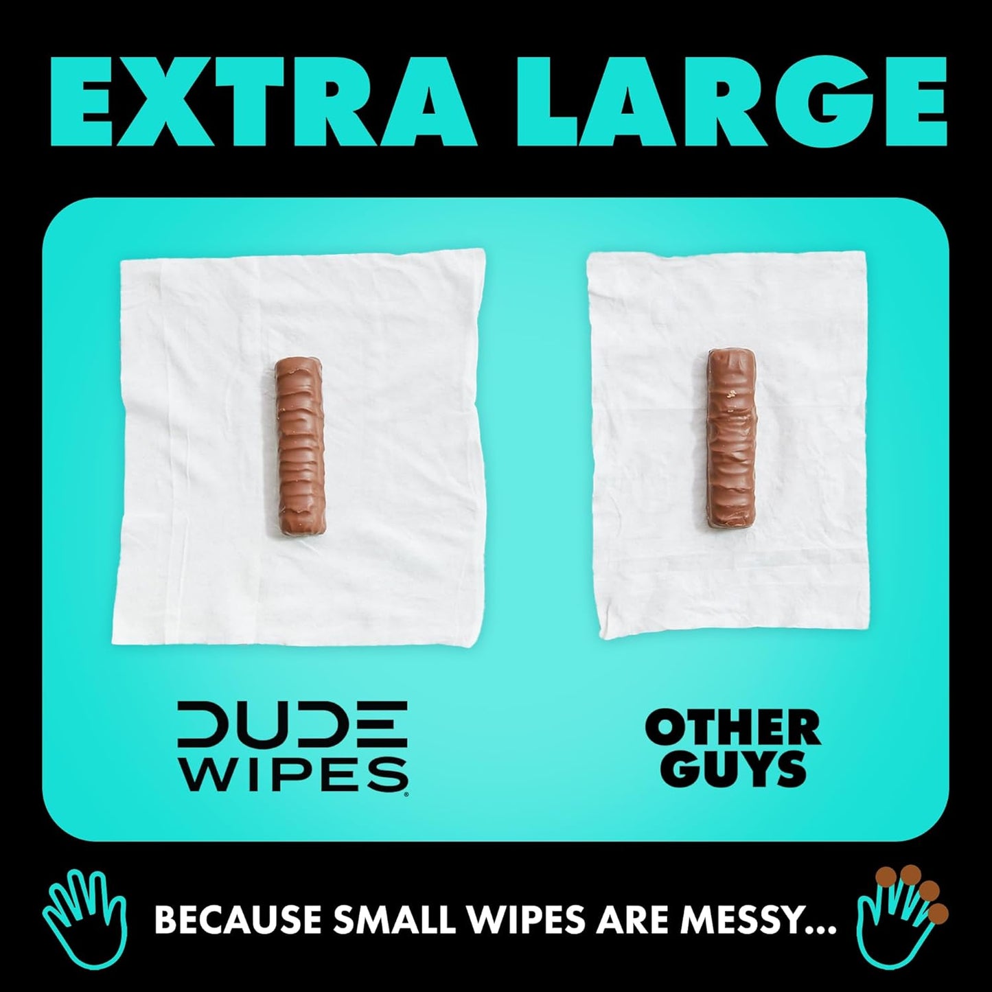 DUDE Wipes Flushable Wet Wipes