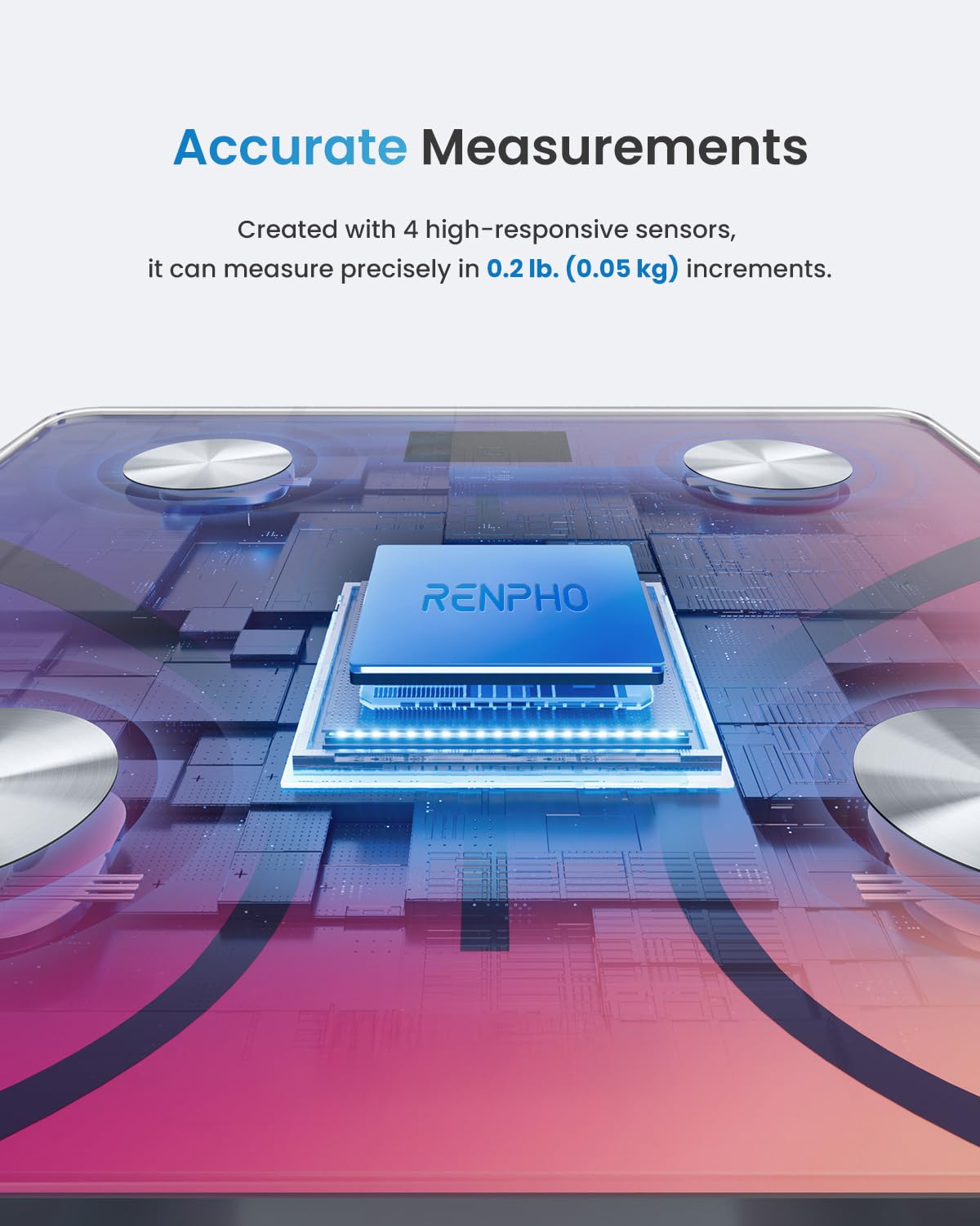 RENPHO Smart Scale Human Weight