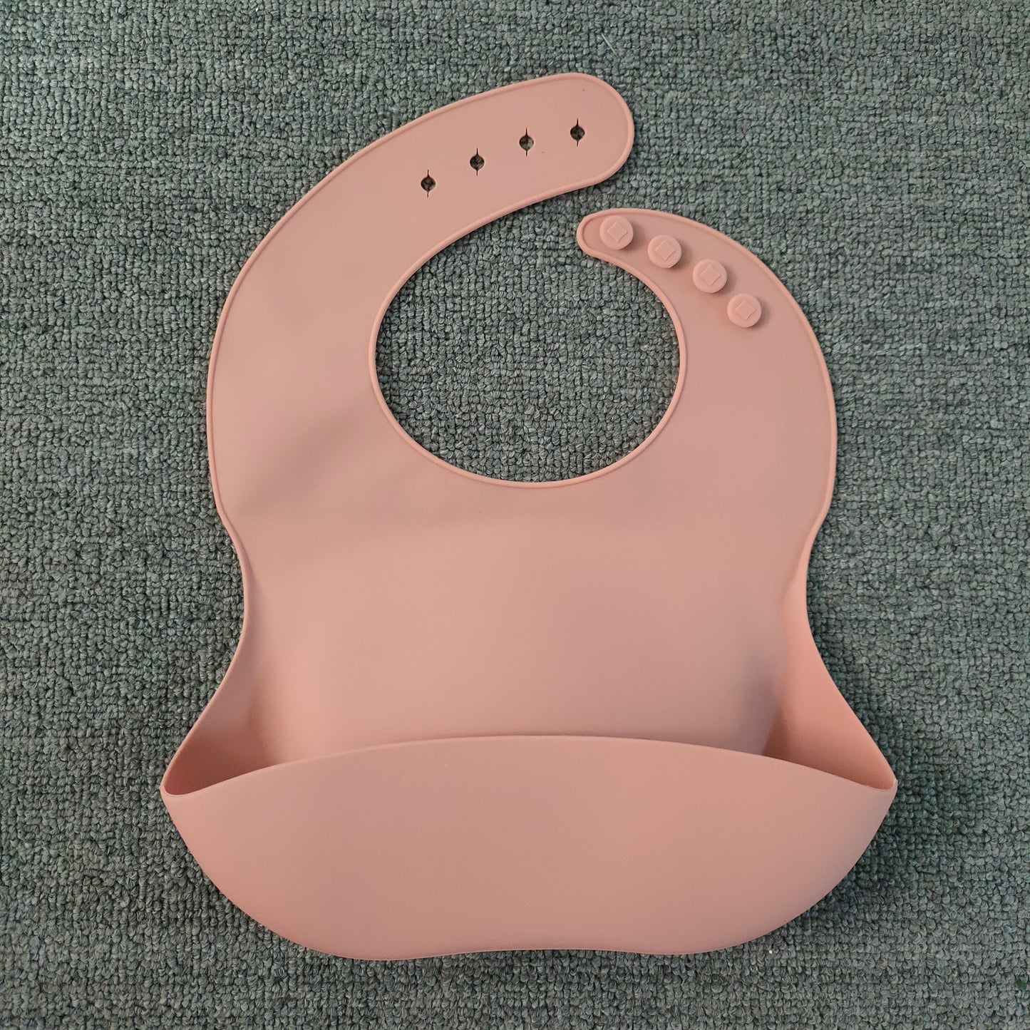 Silicone Baby Bib w/ Food Catcher