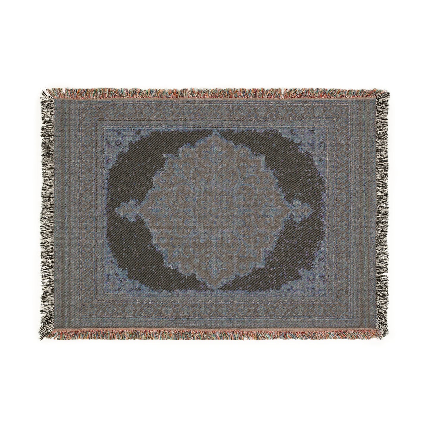 Elegant Decorative Woven Blanket - Cozy Throw for Home, Bohemian Style Gift, Bedroom Decor, Travel Wrap, Housewarming