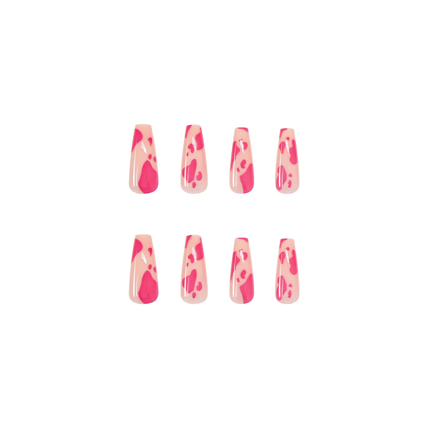 Long Ballet Nails 24 Pieces