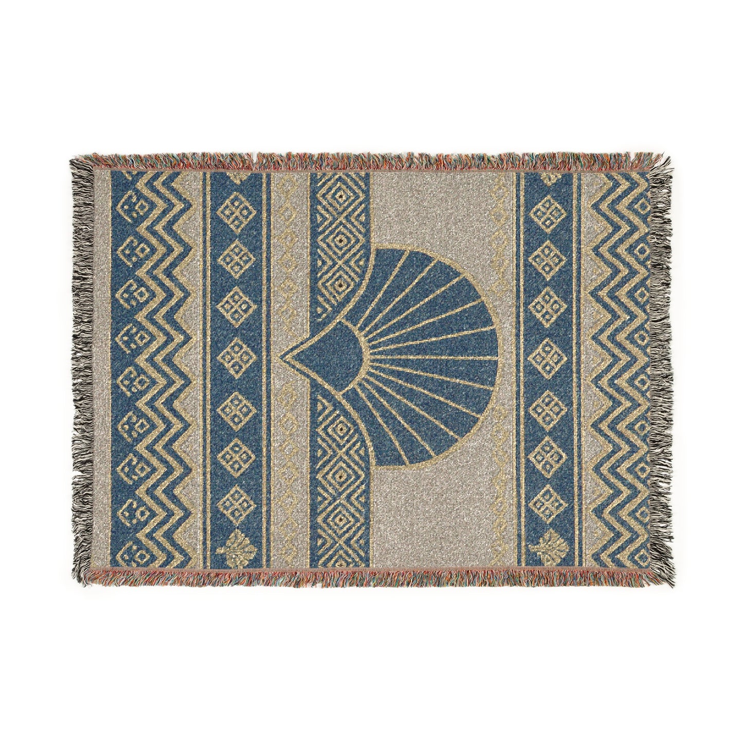 Artisan Woven Blanket – Cozy Decorative Throw for Home, Ideal for Gifts, Boho Decor, Picnics, or As a Unique Wall Hanging