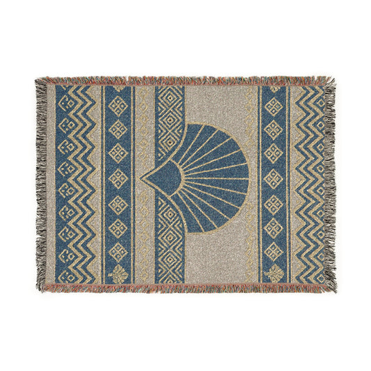 Artisan Woven Blanket – Cozy Decorative Throw for Home, Ideal for Gifts, Boho Decor, Picnics, or As a Unique Wall Hanging