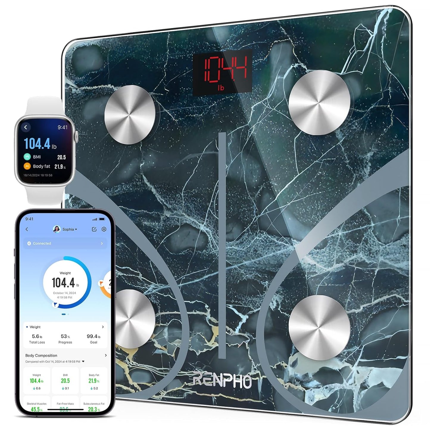 RENPHO Smart Scale Human Weight