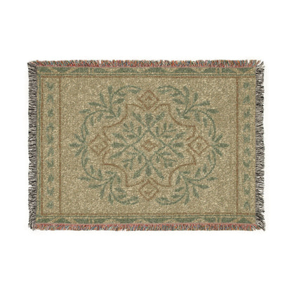 Cozy Woven Blanket for Home Decor, Throw Blanket, Gift for All Occasions, Bohemian Style, Warm and Inviting