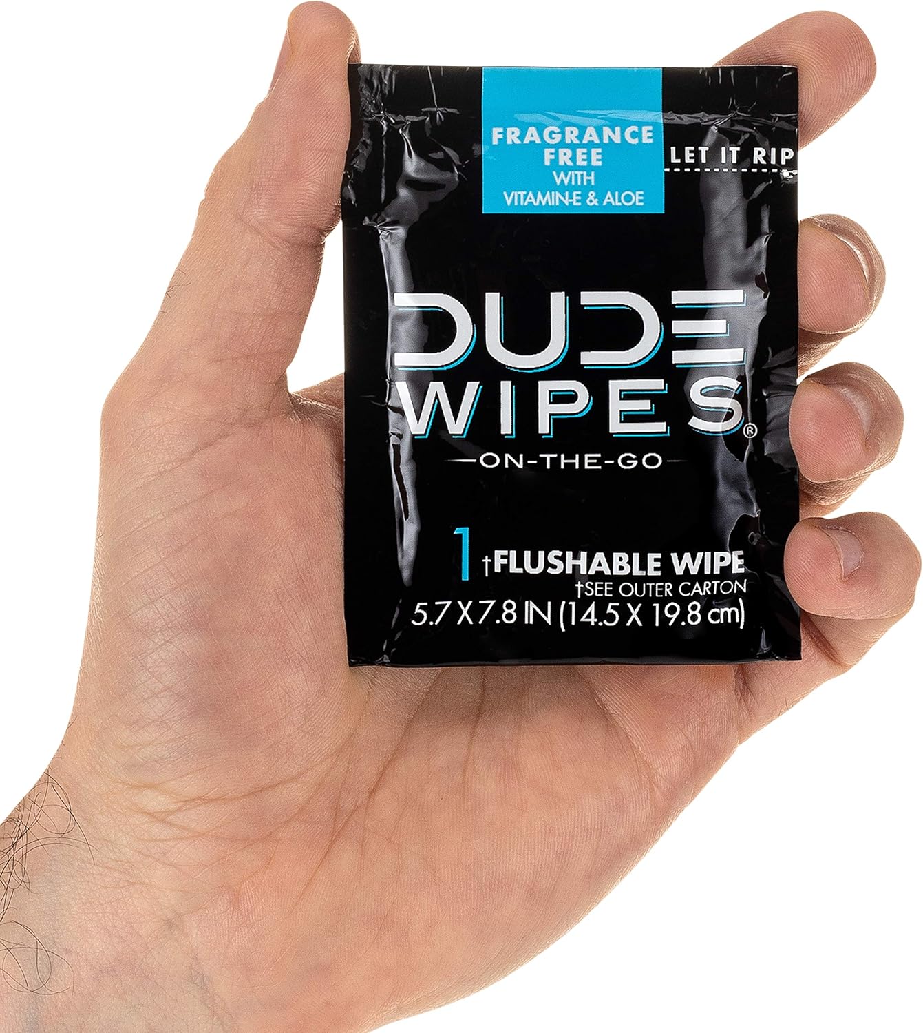 DUDE Wipes Flushable Wet Wipes