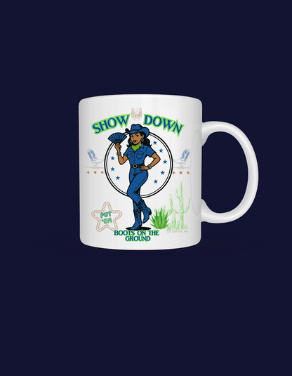 Trail Riding Boots on the Ground-Country Line Dancing MUGS