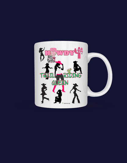 Trail Riding Boots on the Ground-Country Line Dancing MUGS