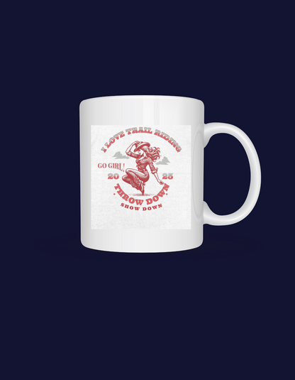 Trail Riding Boots on the Ground-Country Line Dancing MUGS