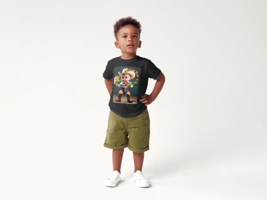 Boots On the Ground, Trail Riding, Country Line Dancing Toddler T-Shirts