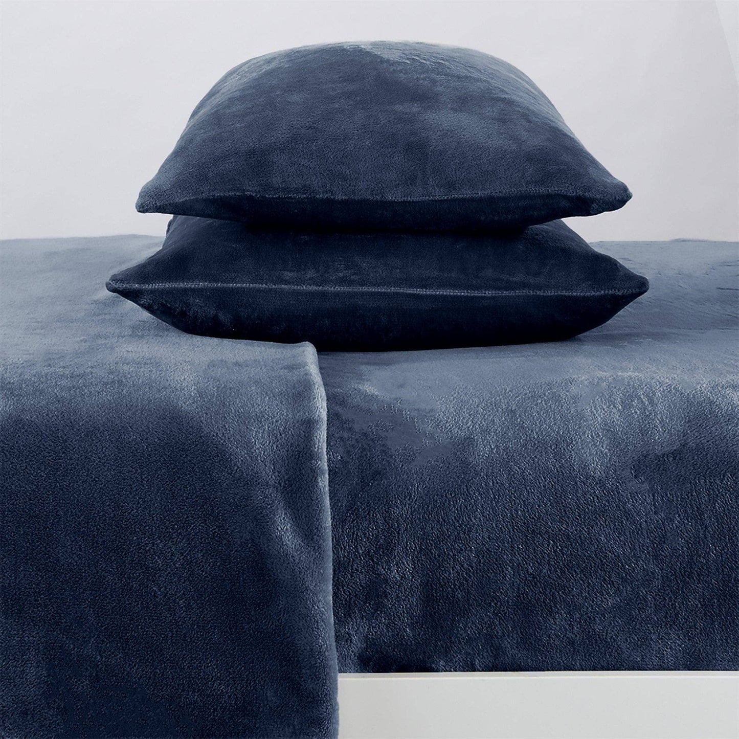 Luxurious Solid Jewel-Toned Plush Sheet Sets - Velvet Luxe Collection